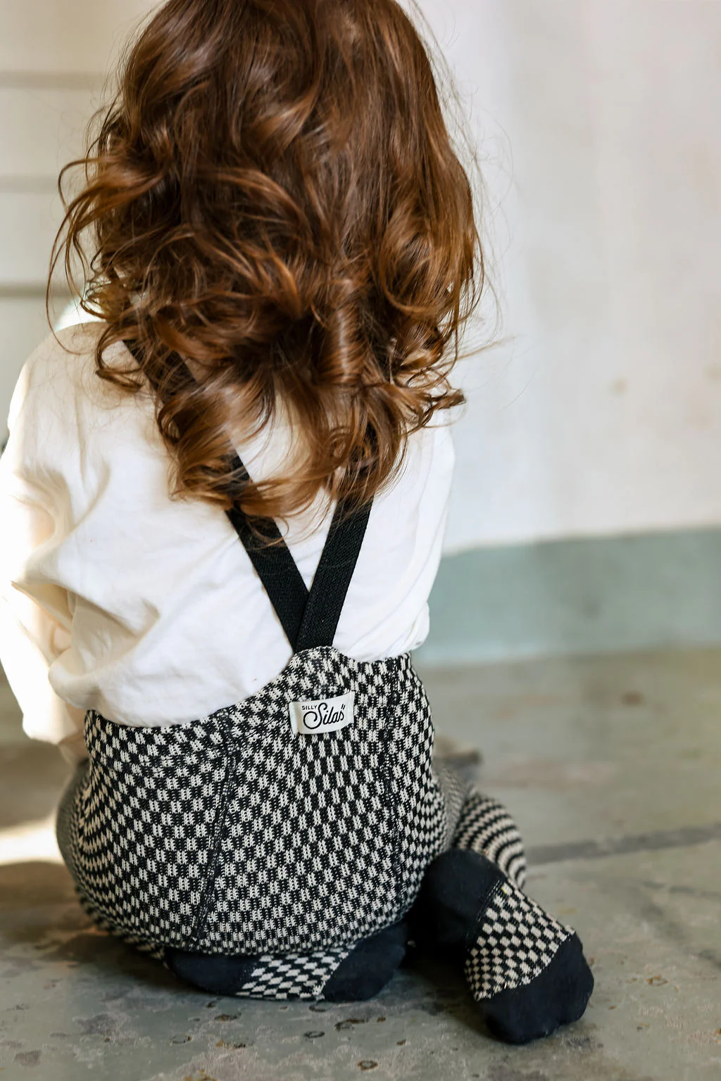 Footed Special Black x White Checked - Image 3