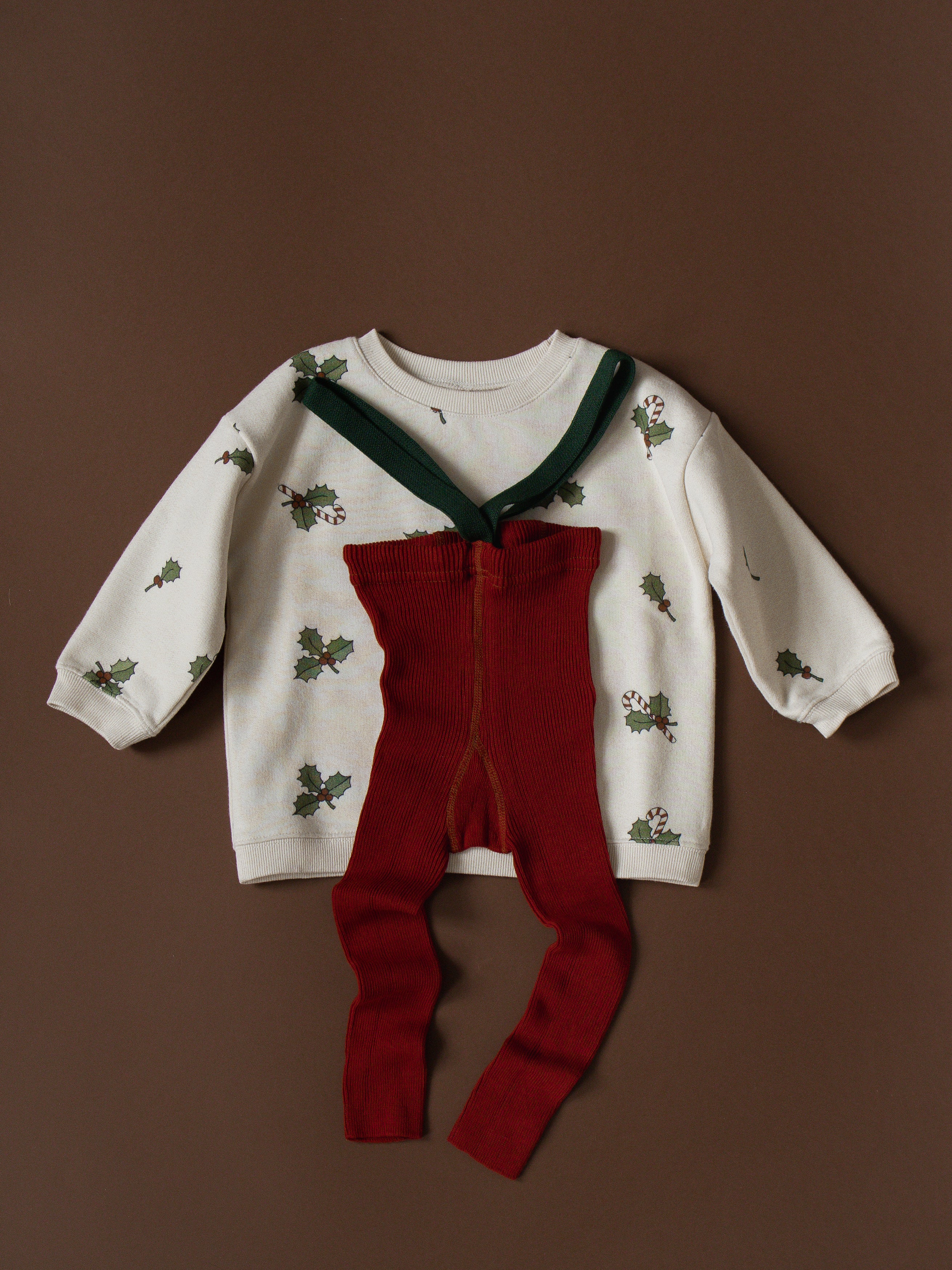 Footless Maple Leaf x Dark Forest Green - Image 5