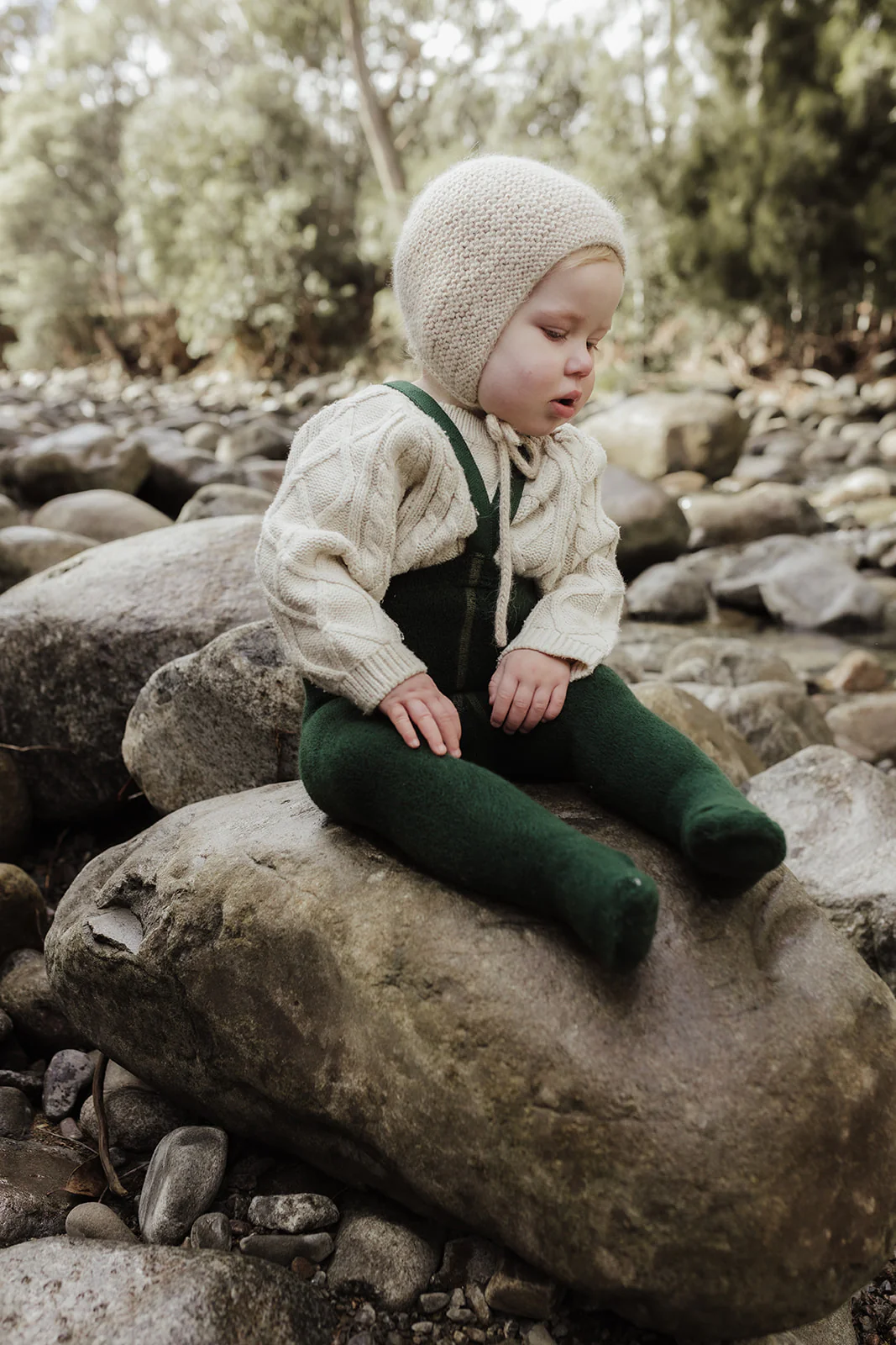 Teddy Dark Forest Green Footed - Image 3