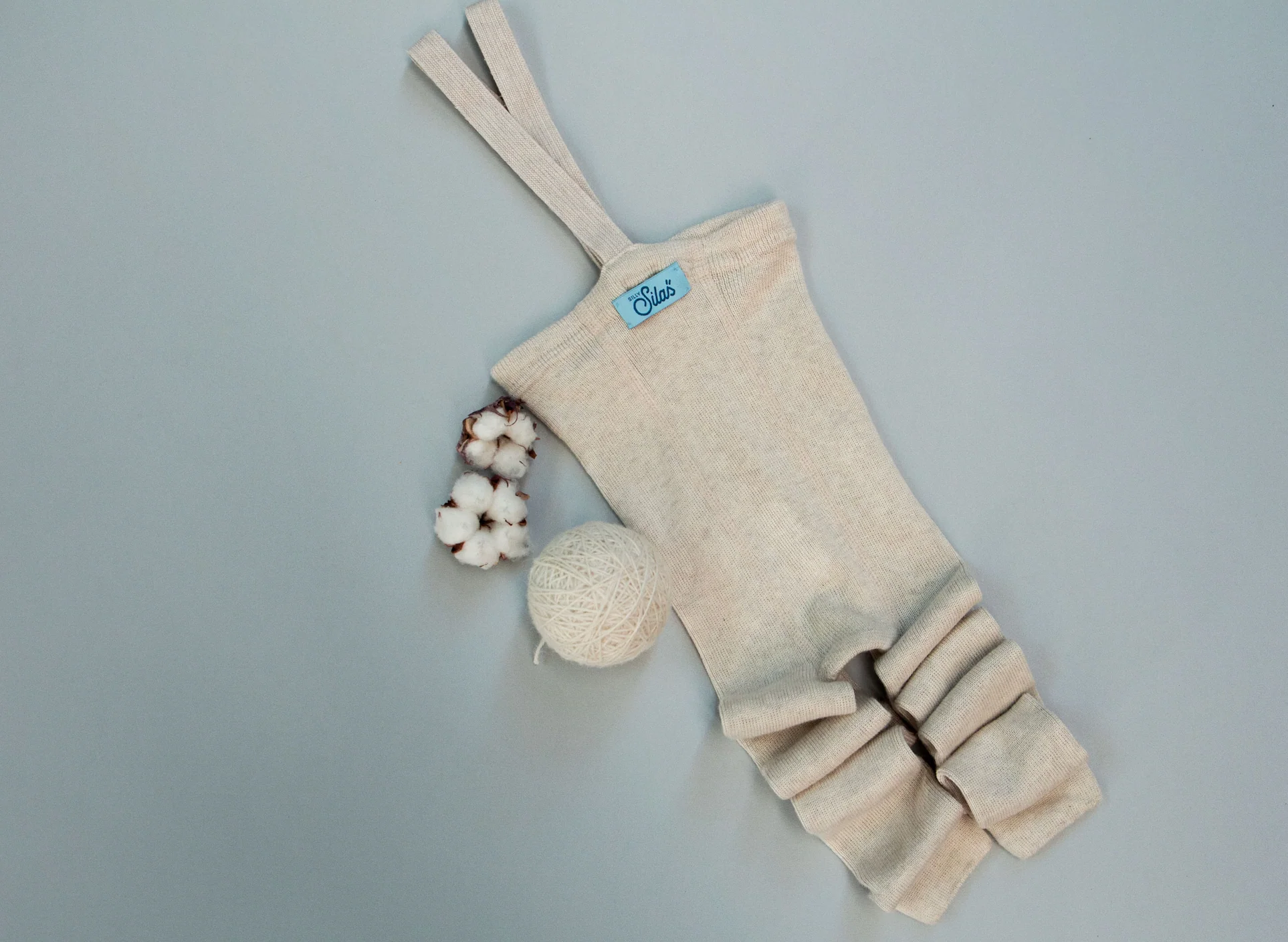 Wooly Cream Blend Footless - Image 6