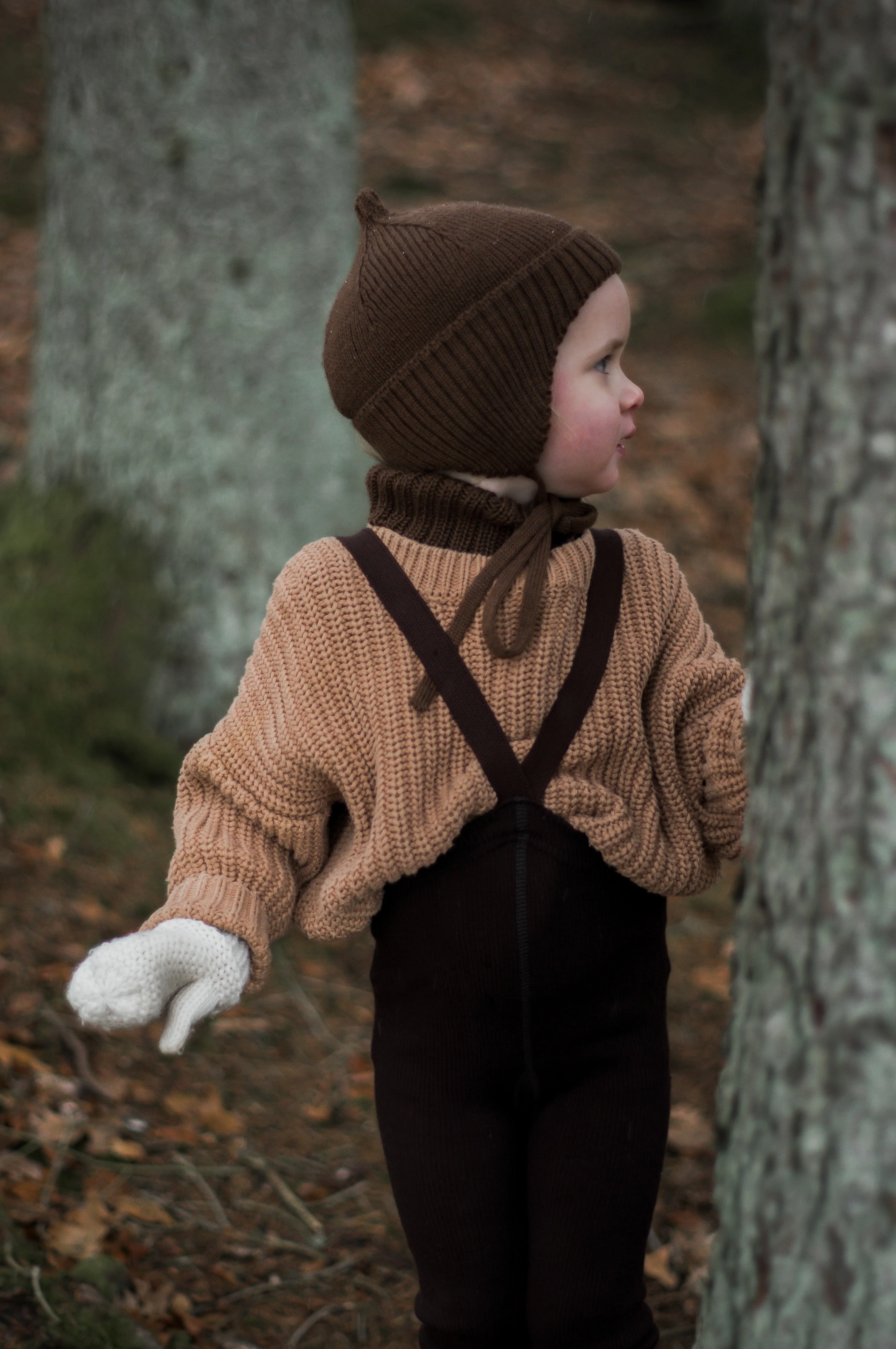 Wooly Espresso Footless - Image 6